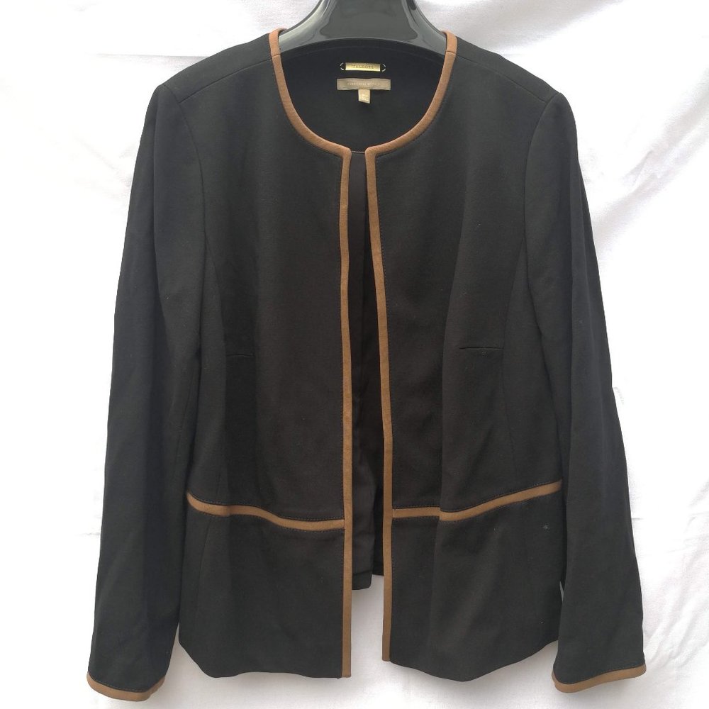 (Barely Worn, Like New)TALBOTS Jacket / Coat Women Size: 16w/Black